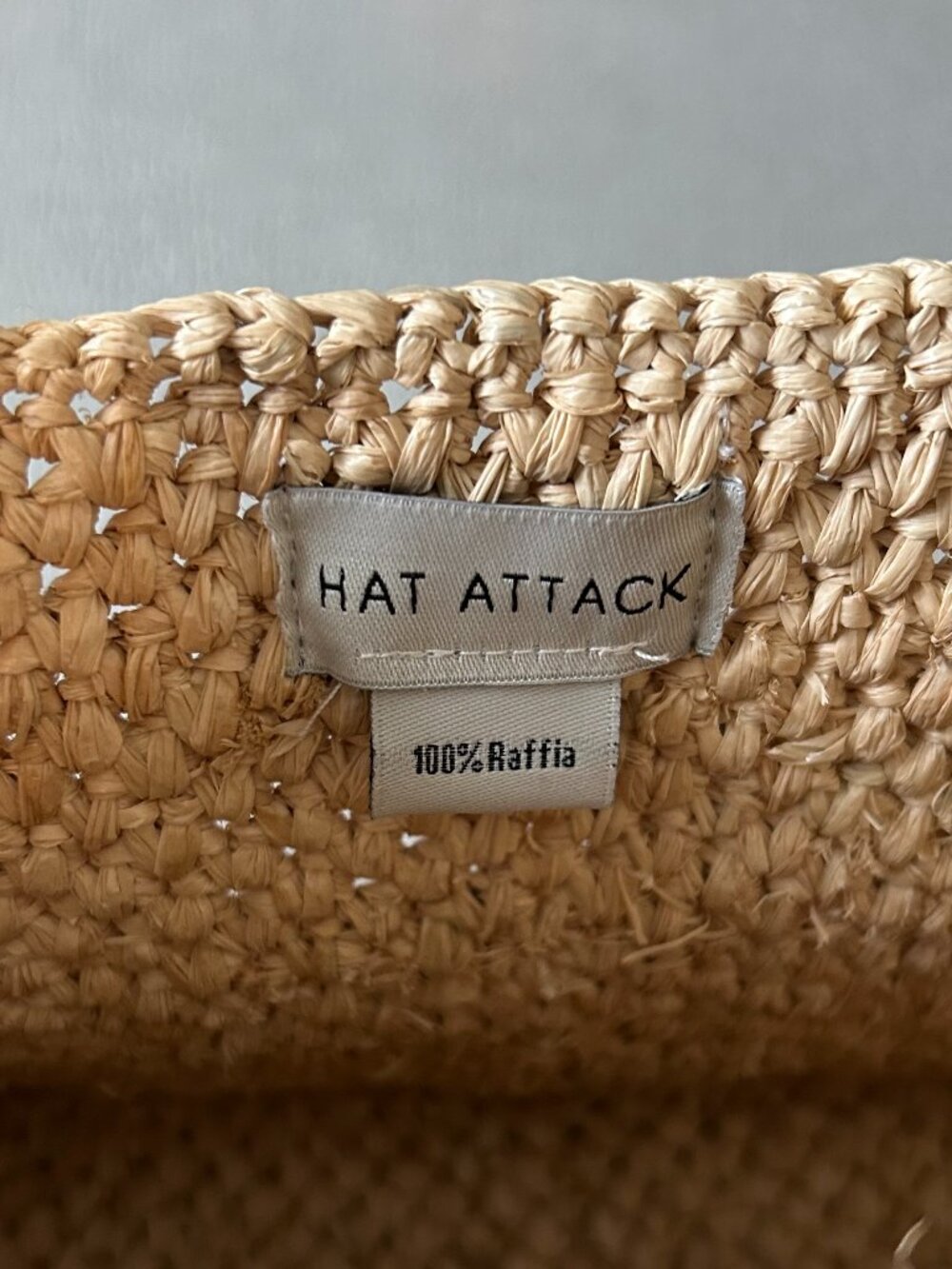 Hat Attack Mini Lulu Tote in Natural - Picture 5 of 5